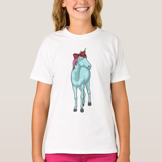 Unicorn Ribbon T-Shirt (Front)