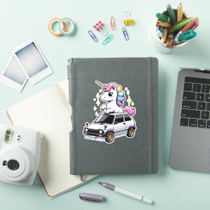 Unicorn Riding Kei Car Boys Girls Women Kids Teen