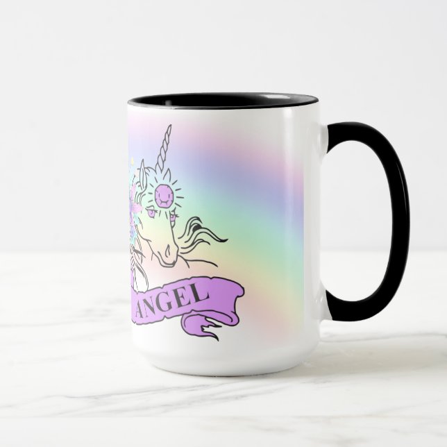 Unicorn** Ringer Mug (Right)