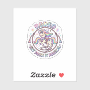 Unicorn Rodeo but Make It Magical Funny Cute Gift