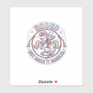 Unicorn Rodeo but Make It Magical Funny Cute Gift