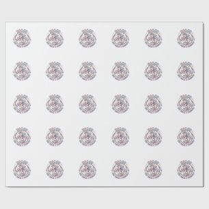 Unicorn Rodeo but Make It Magical Funny Cute Gift  Wrapping Paper