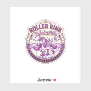 Unicorn Roller Rink Unicorn POD Ready Merch Design
