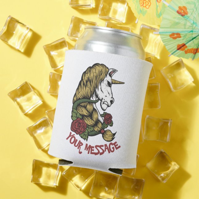 Unicorn Rose  Can Cooler (In Situ Summer)