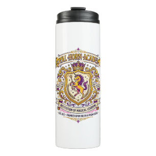 Unicorn Royal Horn Academy Stylish Zazzle Design_1 Thermal Tumbler