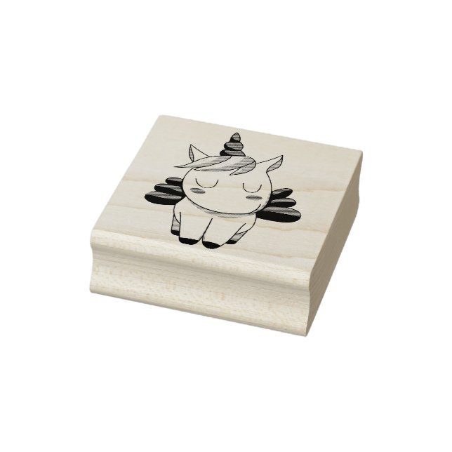 Unicorn Rubber Stamp (Stamp)