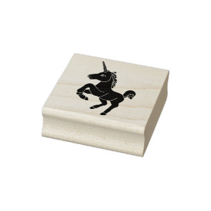 Unicorn Rubber Stamp (Clean)
