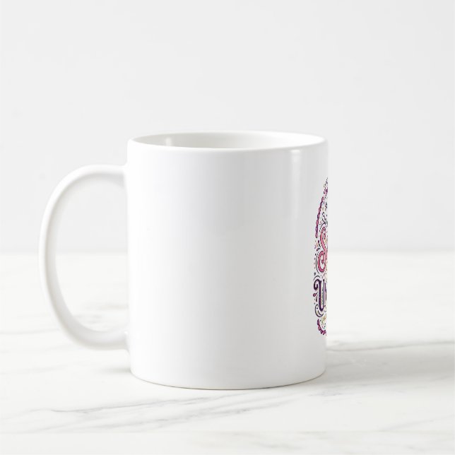 Unicorn Santa's Favourite Unicorn Coffee Mug (Left)