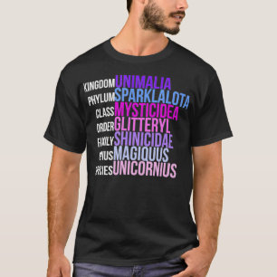 Unicorn Science Magical Mystic Unicorn Biology T-Shirt