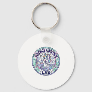 Unicorn Science Unicorn Lab POD Ready Apparel Grap Key Ring