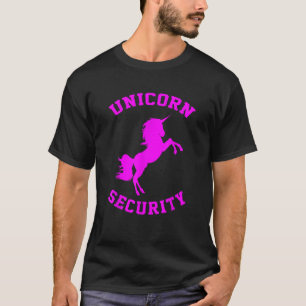 Unicorn Security Funny Costume For Unicorn Lovers T-Shirt