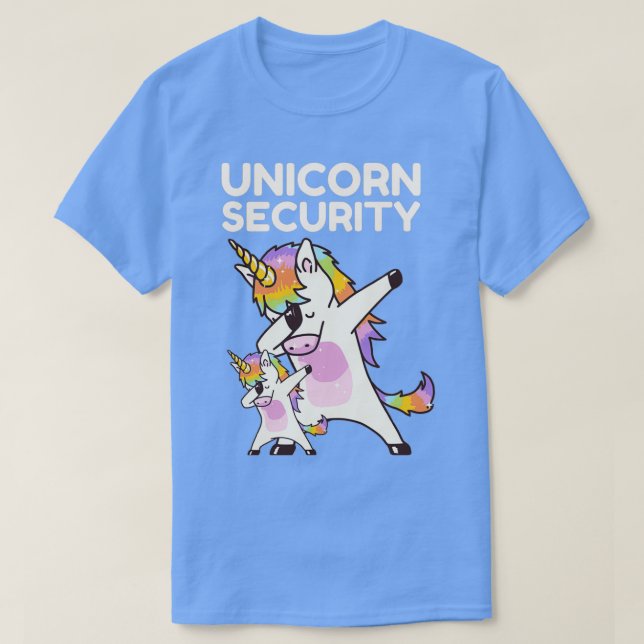 Unicorn Security Parent Classic Copy T-Shirt (Design Front)