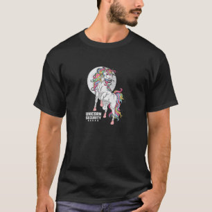 Unicorn Security Squad Costume Funny Unicorn Squ T-Shirt