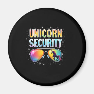 Unicorn SECURITY Unicorn Long Sleeve T-Shirt Magnet