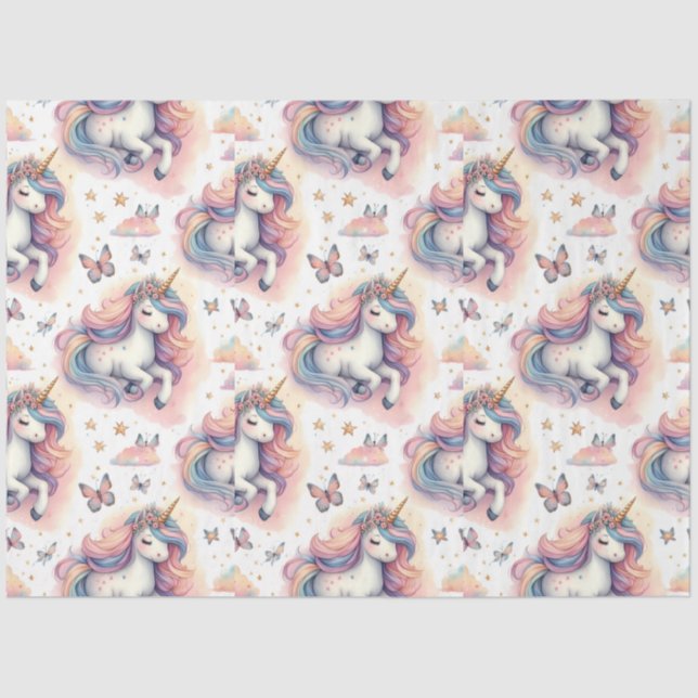 Unicorn Series Design 2 Tissue Paper (Front)
