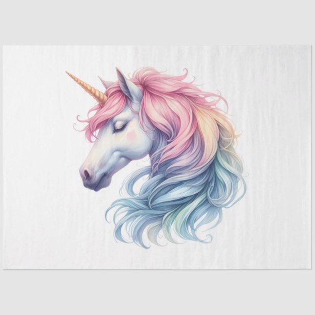 Unicorn Series Design 4 Tissue Paper (Front)