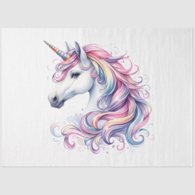 Unicorn Series Design 5 Tissue Paper (Front)