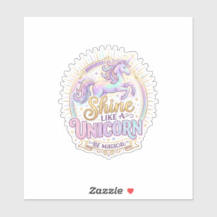 Unicorn Shine Like a Unicorn POD Ready Marketplace
