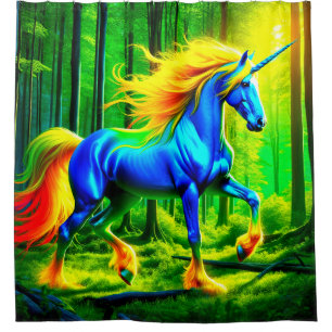 Unicorn Shower Curtain