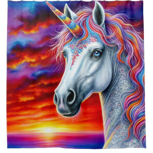 Unicorn Shower Curtain