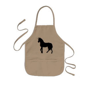 Unicorn Silhouette Apron