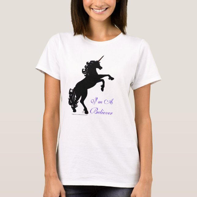 Unicorn Silhouette T-Shirt (Front)