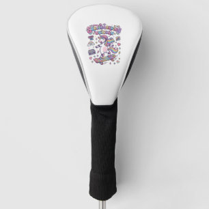 Unicorn Skateboarding Unicorn Bold Typography Shir Golf Head Cover