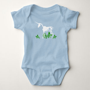 Unicorn Skeleton Baby Bodysuit