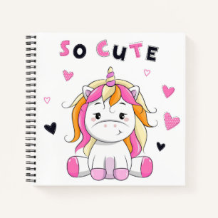Unicorn Sketchbook Notebook