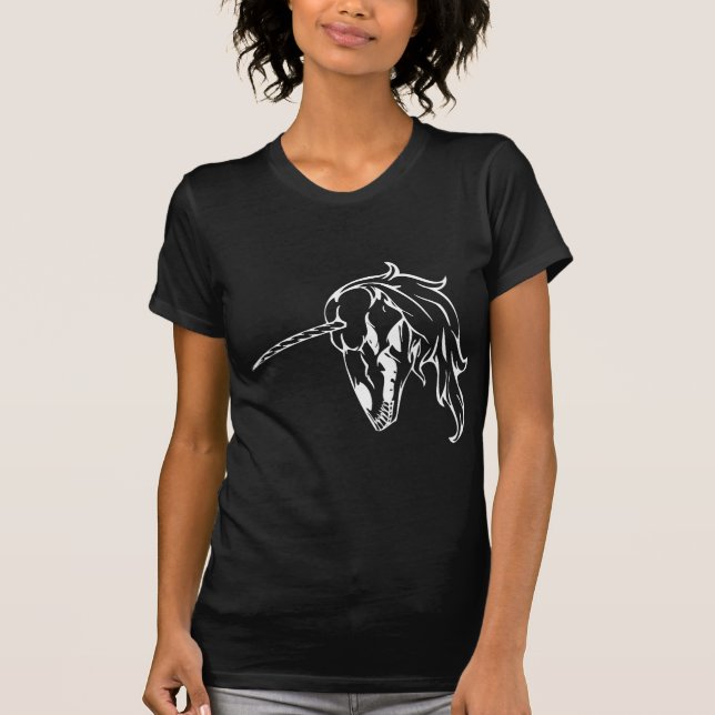 Unicorn Skull T-Shirt (Front)