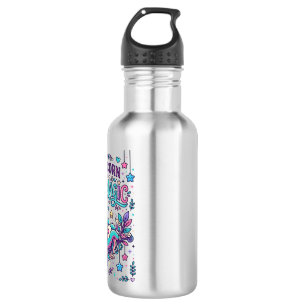 Unicorn Slothicorn Slow Magic Colourful Marketplac 532 Ml Water Bottle