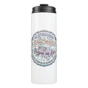 Unicorn Slothicorn Slow Magic Whimsical T-Shirt De Thermal Tumbler
