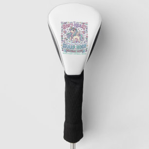 Unicorn Soft Heart Sharp Horn Bold Typography Prod Golf Head Cover