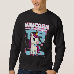 Unicorn Some Sparkle Required Unicorn Sweatshirt