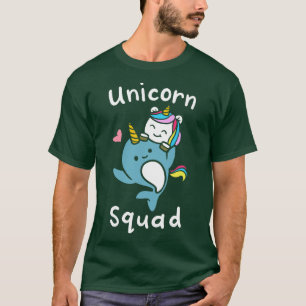 Unicorn Sqad Narwal T-Shirt