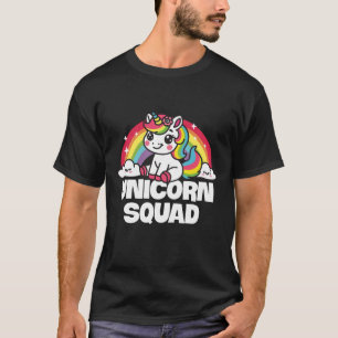 Unicorn Squad Cute Rainbow T-Shirt