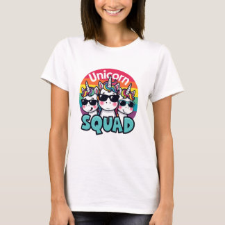Unicorn Squad Einhorn Einhorner Rainbow T-Shirt