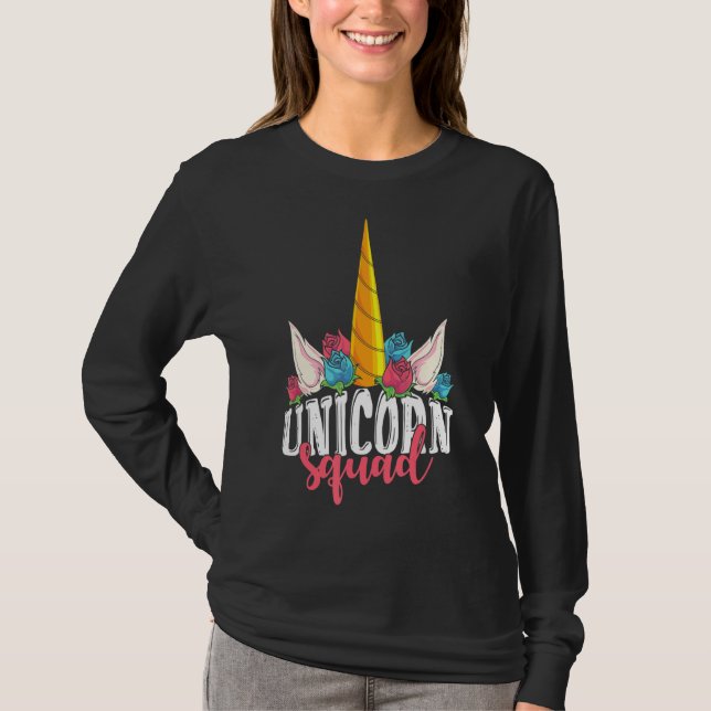 Unicorn Squad Fairytale Magical Mythical Creature  T-Shirt (Front)