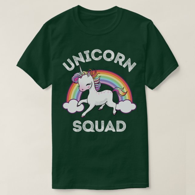Unicorn Squad Funny  T-Shirt (Design Front)