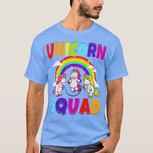 Unicorn Squad Jump Rope Fun Summer Cute T-Shirt