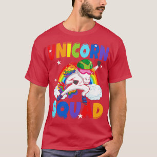 Unicorn Squad Speed Skate Ice Skater Winter Sports T-Shirt