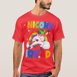 Unicorn Squad Speed Skate Ice Skater Winter Sports T-Shirt