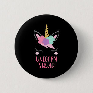 Unicorn Squad Unicorn Gift  6 Cm Round Badge