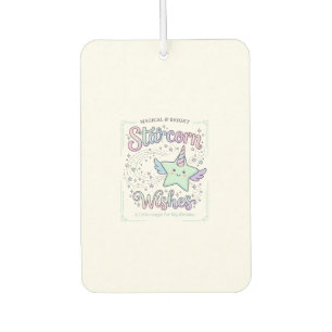 Unicorn Starcorn Wishes Adorable Apparel Graphic_1 Car Air Freshener