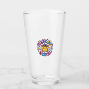Unicorn Starcorn Wishes Commercial Print on Demand Glass