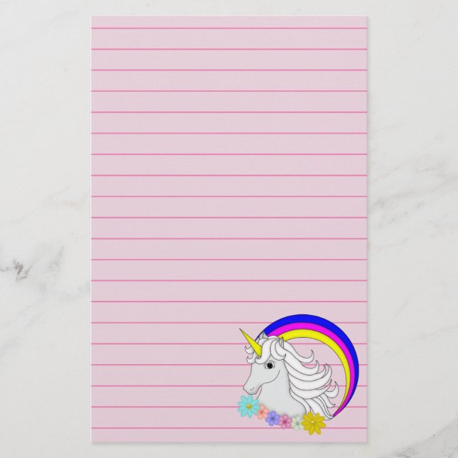 Unicorn Stationery (Front)