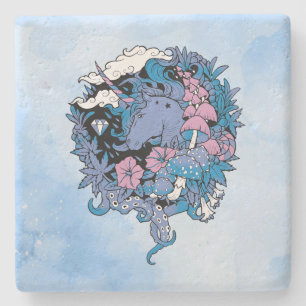 Unicorn Stone Coaster