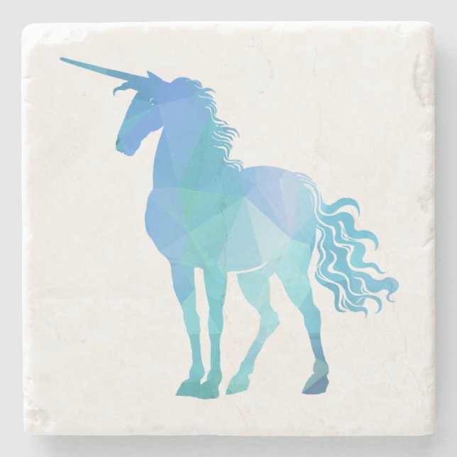 Unicorn Stone Coaster (Front)