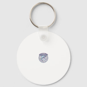 Unicorn Sugar Rush Unicorn Funny Cute Gift Design_ Key Ring