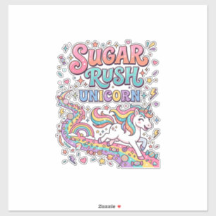 Unicorn Sugar Rush Unicorn Kawaii Marketplace Artw